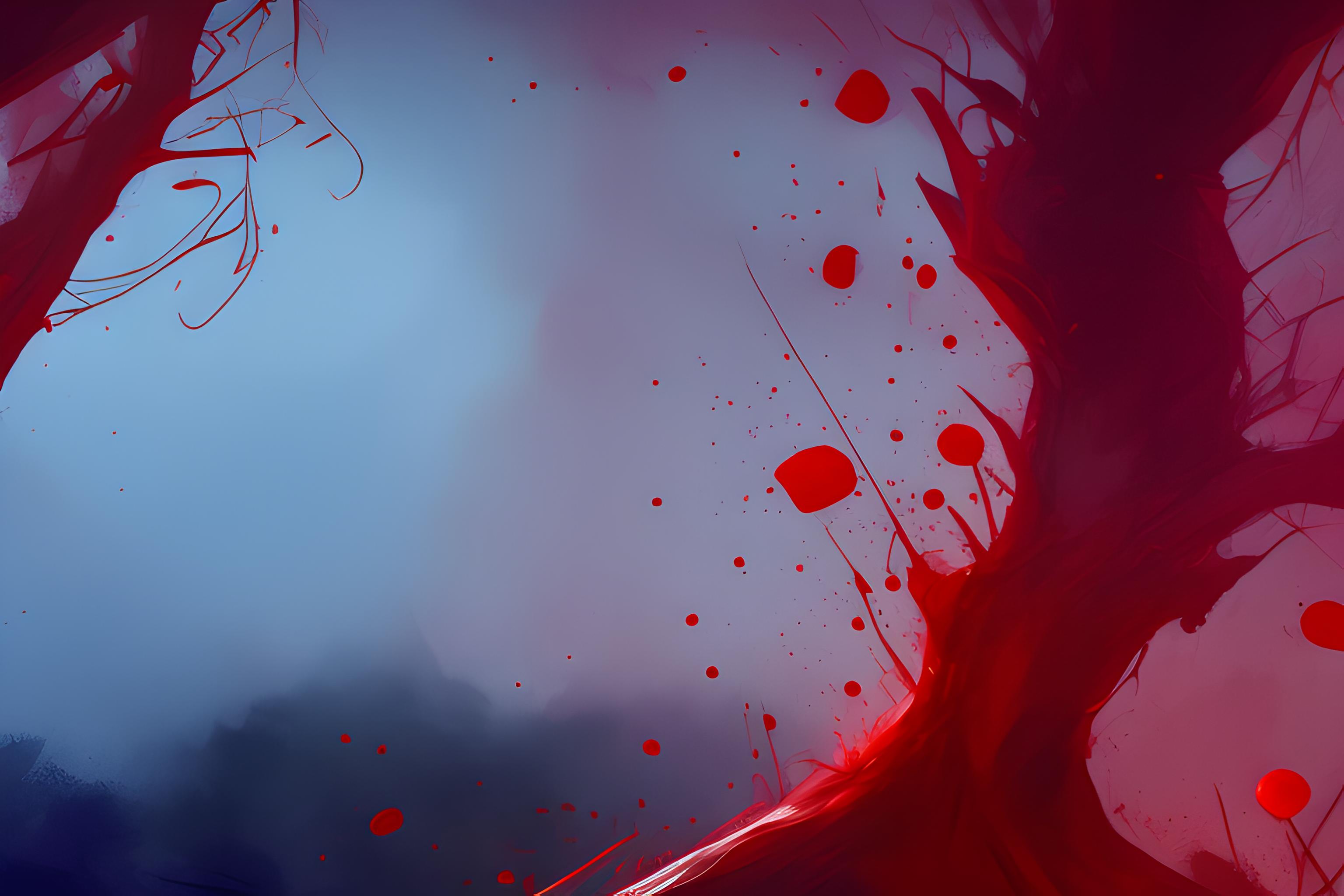 some light red stains likr blood on a white background

